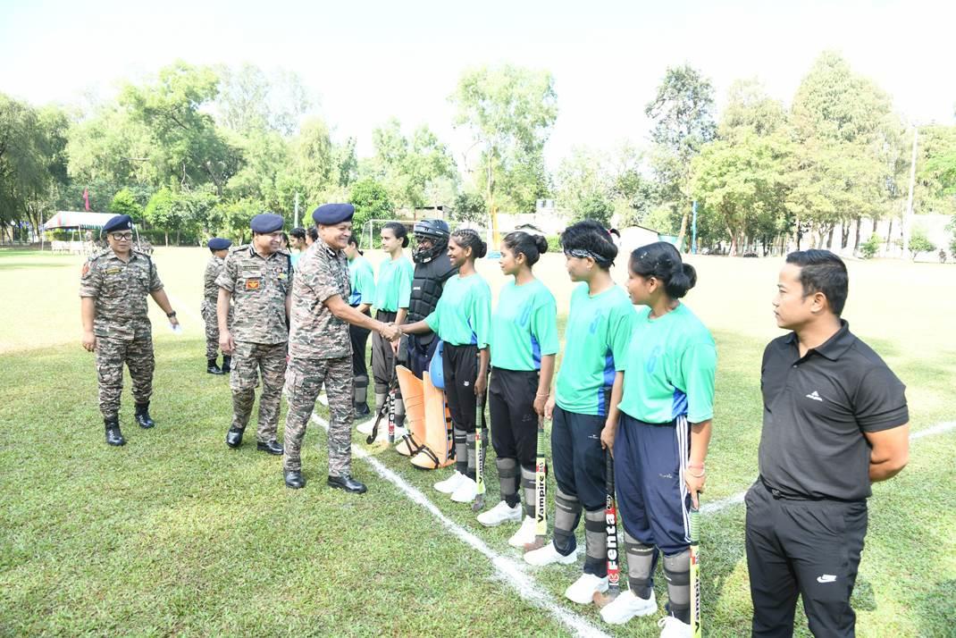   Womens Hockey match at GC Imphal on 07.11.2025 Showcasing sportsmanship & active participation